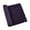 Dark Purple, variant on Walensee Non-Slip Bathroom Rugs Chenille Soft Striped Plush Bath Mat, 17" x 24", Dark Purple