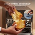 thumbnail image 5 of 6-in-1 Air Fryer & Toaster Oven with Steam Infusion, Compact, Countertop Friendly, Fast Preheat, Multifunctional, Air Fry, Toast, Roast, Bake, Reheat & Broil, Steam, 5 of 6