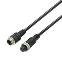 Uxcell 4 Pin Extension Cable Wire 19.7 ft / 6 Meter, 4 Core 24 AWG Power Cord with Male Female Connector