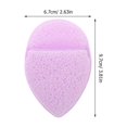thumbnail image 2 of unbranded 5Ud Almohadillas Facial Moradas Tipo Guante Para Limpieza Profunda Con Material Y Reutilizable, 2 of 6