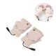 thumbnail image 3 of Guantes Térmicos USB Manoplas Hombres Mujeres Invierno Tejidos Sin Dedos Calentadores De Manos Guantes Térmicos Para Trabajo De Oficina, 3 of 7