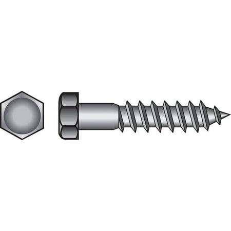 

The Hillman Group 5/16 Hot Dipped Galvanized Steel Hex Lag Screw