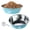 Blue, variant on kathson 2 Pack Stainless Steel Dog Bowls,6" Spill Proof Metal Dog Food Bowls,Nonslip Rubber Bottom Pet Food and Water Bowl Set,Puppy Dishes Feeder for Medium Small Dogs,Pink
