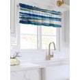 thumbnail image 3 of Valances for Windows Abstract Modern Rod Pocket Cafe Window Treatments Valance Curtains for Kitchen Bathroom Laundry Basement Windows 42"x12", 3 of 9