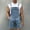 Sky Blue, variant on FRSASU Men Jumpsuits Casual Fashion Soild Zipper Breast Pocket Washed Suspender Long Pants Cargo Pants Dark Blue XXXL(3XL)