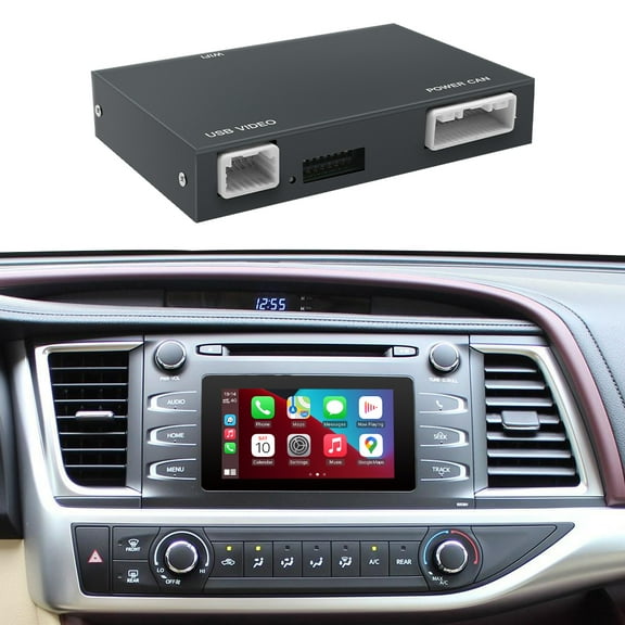 Car Android Auto Wireless Carplay for Toyota 2014-2019 Year with Touch2 & Entune2.0 Decoder Box
