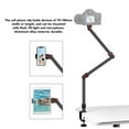 thumbnail image 3 of Overhead Camera Mount, Aluminum Alloy C Clamp Overhead Camera Mount Desk Stand  for Camera, 3 of 7