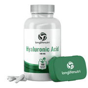 Hyaluronic Acid 100 mg - 180 Vegetarian Capsules