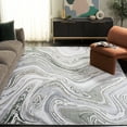 thumbnail image 2 of SAFAVIEH Prestige Rionach Abstract Area Rug, Ivory/Light Green, 4' x 6', 2 of 6