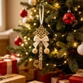 thumbnail image 7 of Qjidjing Christmas Tree Ornaments, Plastic Xmas Hanging Pendants, for Christmas Tree, Home Wall, Indoor Holiday Party, 7 of 7
