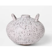 Small Matte Ceramic Speckle Glaze Vase - Threshold™ designed with Studio McGee: Handled Amphora, 5.91 Height 2 pack