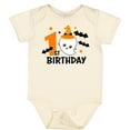 thumbnail image 3 of Inktastic 1st Birthday with Ghost and Bats Halloween Boys or Girls Baby Bodysuit, 3 of 5