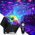 thumbnail image 1 of Lámpara tipo bola de discoteca YINPKTEO, luces LED activadas por sonido, 1 of 6