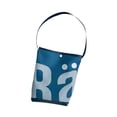 thumbnail image 4 of Bolso de mujer ligero tipo hobo, moderno, de piel sintética, tipo cartera, tipo sobre. Azul, 4 of 9