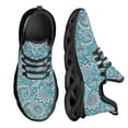 thumbnail image 1 of Zapatos vulcanizados negros con estampado bohemio de cachemira, zapatillas de deporte de alta calidad para mujer, zapatos planos con cordones, mocasines para mujer, tallas grandes, 1 of 6