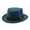 A, variant on Fedora Hats for Men Womens Wide Brim Panama Hat with Belt & Feathers Adult Solid Color Woolen Fedora Hat
