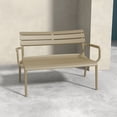 thumbnail image 4 of Compamia Paris Outdoor Bench Taupe, 4 of 6