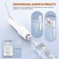 thumbnail image 2 of Travel Bidet Portable Rechargeable, Handheld Bidet Sprayer with Water Bottle Adapter, Ideal for Women and Men,3 Spray Modes for Enhanced Personal Hygiene, 2 of 7