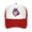 Red, variant on Cartoon Wolf Unisex Trucker Hats for Men Women Adjustable Casual Baseball Caps for Outdoor Activities Dad Cap