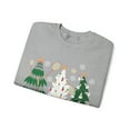 thumbnail image 3 of Badminton Christmas Tree Sweatshirt, Gift for Badminton Lover, 3 of 4