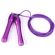 thumbnail image 3 of Cuerda para saltar de aluminio ajustable, con asas antideslizantes, para adultos, para fitness de alta intensidad, 3 of 8