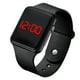 thumbnail image 2 of Reloj digital LED cuadrado de moda para estudiantes adultos, resistente al agua, luminoso, con revestimiento, gafas de sol, reloj electrónico deportivo, 2 of 6