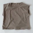 thumbnail image 4 of KyCheLot Cotton Tank Tops for Kids Summer Crew Neck Solid Color Sleeveless Tank Tops Trendy Workout Schoolwear, 4 of 6