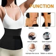 thumbnail image 3 of Faja de entrenamiento de cintura para mujer YONGSHENG recortador de cintura vendaje ajustable gimnasio, 3 of 5