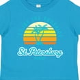 thumbnail image 4 of Inktastic Summer Enjoy the Sunshine St. Petersburg Florida in Blue Boys or Girls Toddler T-Shirt, 4 of 5