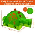 Dino Dome Play Tent & Tunnels set
