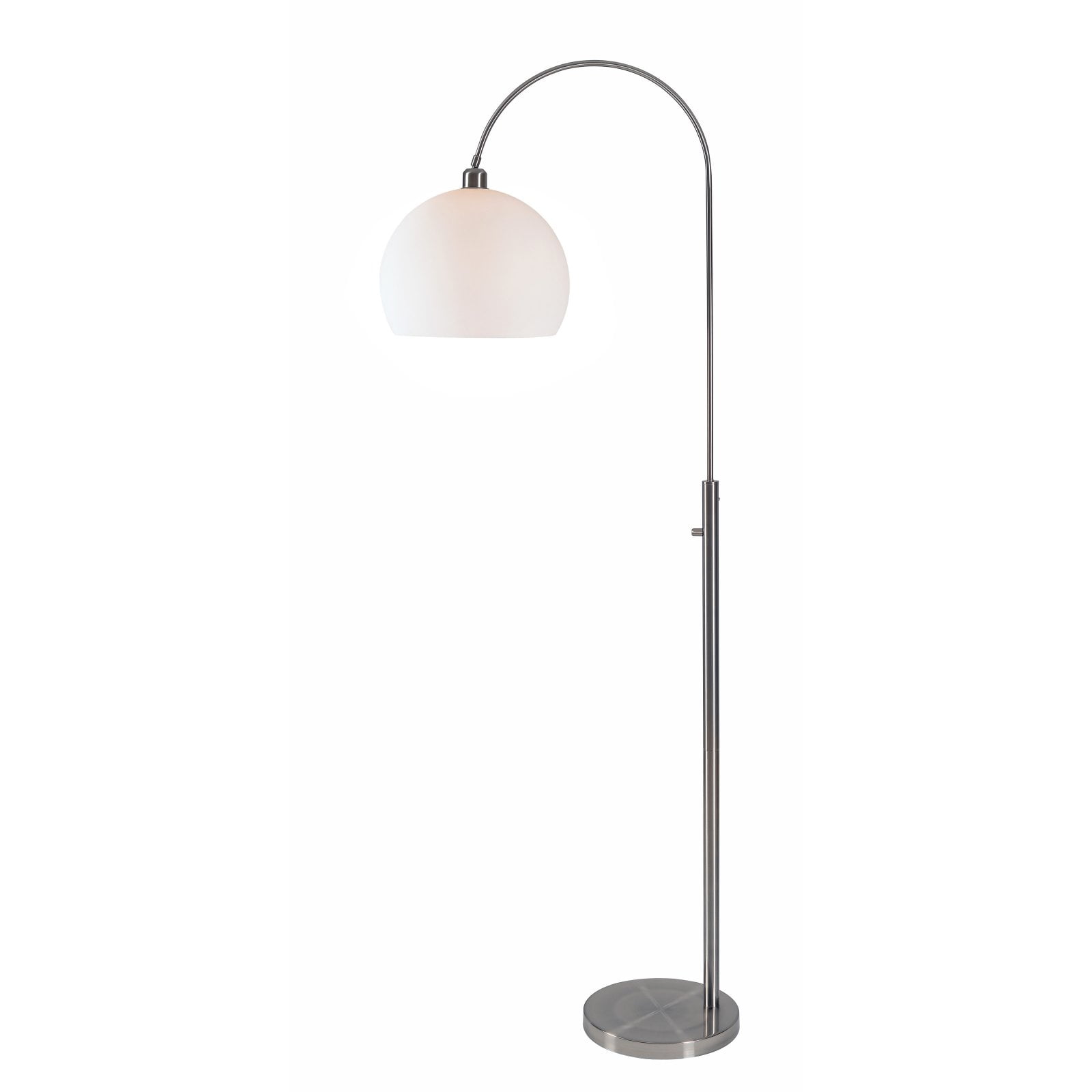 Kenroy Home Gateway Brushed Steel Arc Floor Lamp Com