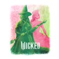 thumbnail image 2 of Girls Wicked Elphaba and Glinda Duotone T Shirt, 2 of 5