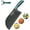 Green*1, variant on Crinkle Cut Knife, Stainless Steel Wave Fries Cutter Slicer with Non-Slip Rubber Handle, Crinkle Cutter for Veggies, French Fry, Potato, Cucumber, Carrot and Fruit(Green,1PC)