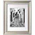 thumbnail image 3 of Malden International Conçoit des Moulures Murales Classiques Eaton Cadre Photo Double Mat, 8x10/11x14, Argent, 3 of 3