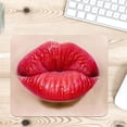 thumbnail image 1 of onlyliua Ofertas Semanales Alfombrilla En Labios Rojos Sexy, Glamour, Boca de Mujer, Alfombrilla En Ratón Decorativo, Decoración Del Hogar para Ordenadores, Portátiles, Oficina, 7,9 X 9,5 Pulgadas, 1 of 2