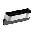 thumbnail image 2 of LOVIVER Car Seat Filler Organizer Auto Side Storage Box for Phones White Copilot, 2 of 8