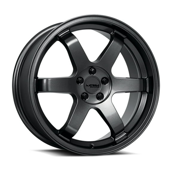 KATANA RACING KR08 18X8 5X114.3  40mm Glossy GunMetal Alloy Wheel Rim 18" Inch