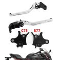 thumbnail image 1 of Levier de Frein Long pour Moto Compatible avec BMW R1200GS Adventure (LC) 2014-2018 Argent, 1 of 10