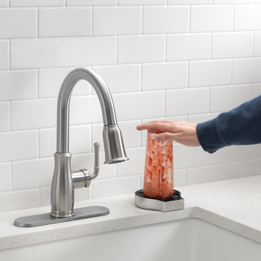 Better Homes & Gardens Glass Rinser – Stainless Steel Kitchen Sink Cup Washer