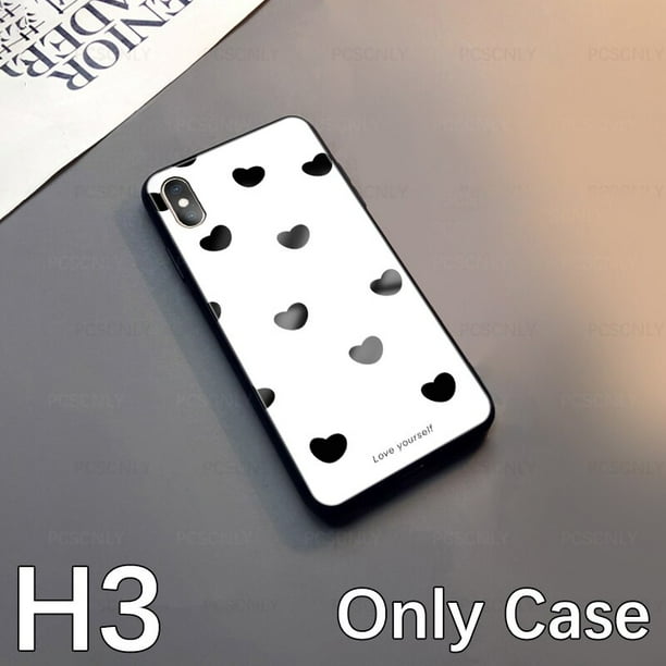 Funda de cristal para Samsung Galaxy A14, M14, A24, A34, A54, 5G, carcasa dura de teléfono con corazón de amor qiuyongming unisex