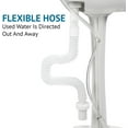 thumbnail image 5 of SALE CLEARANCE CHH-7701 Portable Removable Outdoor Wash Basin White, 5 of 6