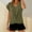 Army Green, variant on Uqiangy Tops To Wear With Skorts for Women Women Blouses Tops for Palazzo Pants Crop Tops for Women Front Knot Tops for Women Green L