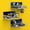 Black-Space Theme, variant on BlissBox Floating Wall Display Shelves for LEGO Building Bricks Dual-Sided 16 x 17 Studs ABS Storage Display 6 Pack 5 x 5.5 Inch