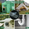 thumbnail image 5 of 8 PACK EAGLE PEAK Greenhouse Repair Tape 4”x10”, Heavy Duty Clear Waterproof & UV-Resistant Patch Kit, 5 of 8