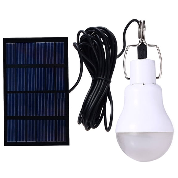 SENLLO utdoor Lights, Solar LED Light Bulbs for Indoor Home and Chicken Coop, Waterproof Camping Lamps for Tent, Rechargeable LED Solar Lights for Shed Night, Emergency Power Outage and Outside