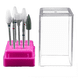 thumbnail image 1 of Lima de uñas eléctrica para cutículas de diamante y kit de puntas de uñas de gel acrílico de cerámica, herramientas acrílicas para decoración de uñas, 1 of 5