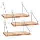 thumbnail image 1 of Estante de Pared para Cubículos de Tela Onsogi Madera y Metal 3-Paquete, 1 of 7