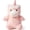 Pink Unicorn, variant on Cat Stuffed Animal Adorable Sitting Kitten Plush Soft Stress Relief Plush Toy for Kids Adults,Gray