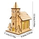 thumbnail image 3 of Kit de Casas Navideñas de Madera Iluminadas Hechas a Mano | Decoraciones Navideñas para Pintar | Iluminación Suave y Acogedora | Diversión Familiar | Regalo para Decorar La Repisa de La Chimenea, 3 of 5