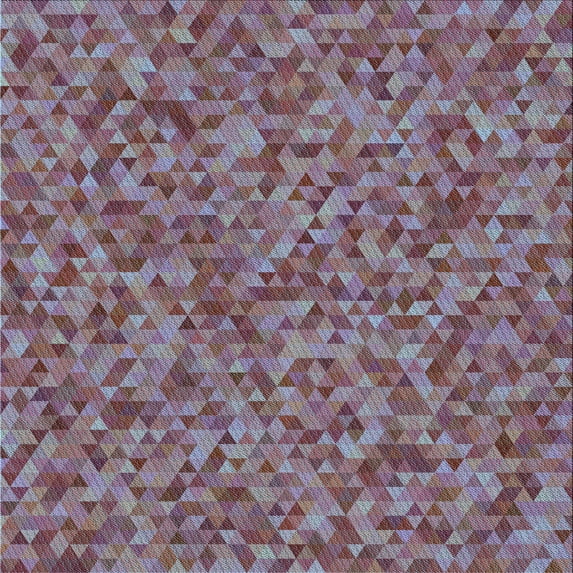 Ahgly Company Indoor Square Patterned Lavender Purple Area Rugs, 7' Square